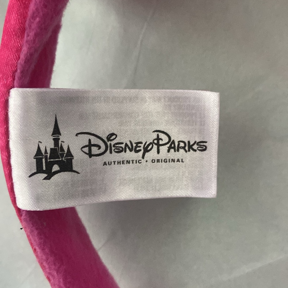 Disney Minnie Mouse Pink Polka Dot Sequin Bow Headband - Picture 3 of 5